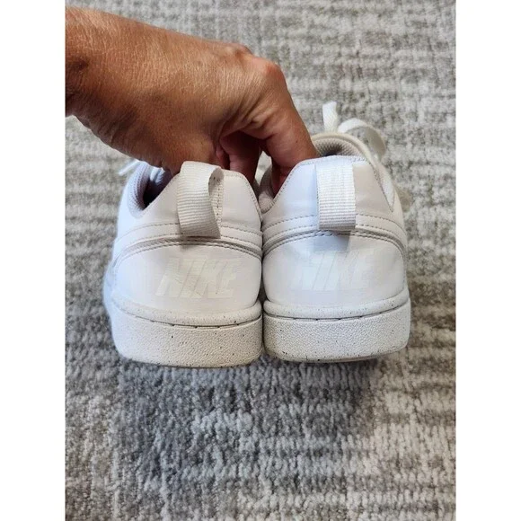 Nike Court Borough Low Recraft sneakers shoes white size 4 youth - Picture 7 of 9